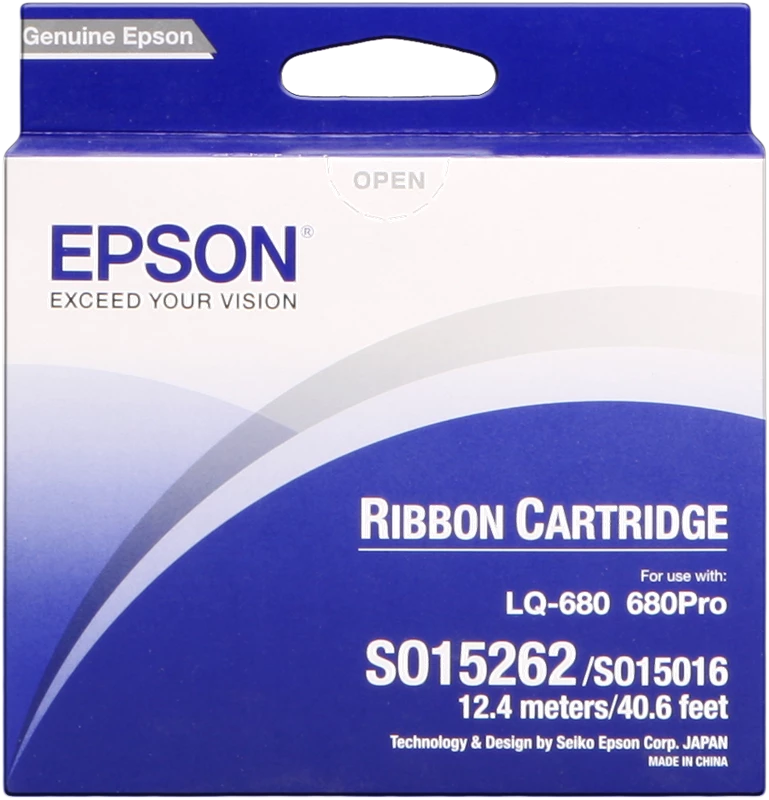 Original Epson LQ-680 / C13S015262 Schwarz