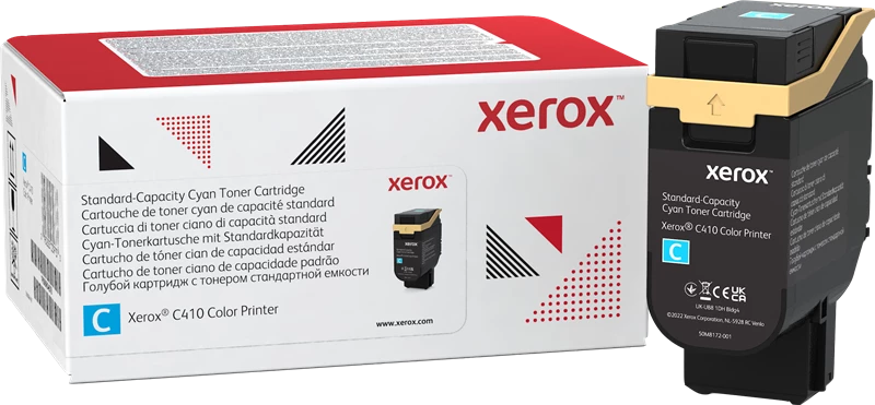 Original Xerox 006R04678 / C410/415 Toner Cyan bis zu 2000 Seiten
