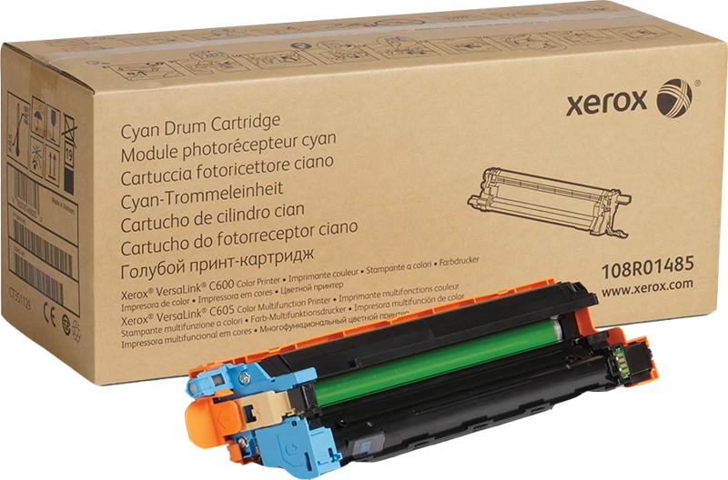 Original Xerox 108R01485 / VersaLink C605 Bildtrommel (Drum-Unit) Cyan bis zu 40000 Seiten