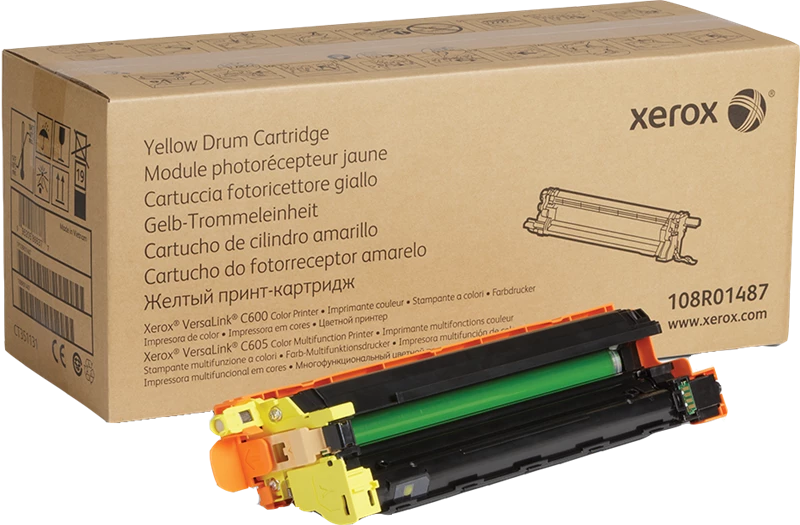 Original Xerox 108R01487 / VersaLink C605 Bildtrommel (Drum-Unit) Gelb bis zu 40000 Seiten