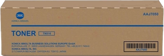 Original Konica Minolta Minolta TN516 / AAJ7050 Toner Schwarz bis zu 26000 Seiten