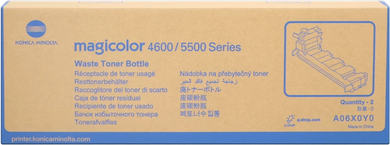 Original Konica Minolta Minolta 4600 5500 Resttonerbehälter / A06X0Y0  bis zu 36000 Seiten