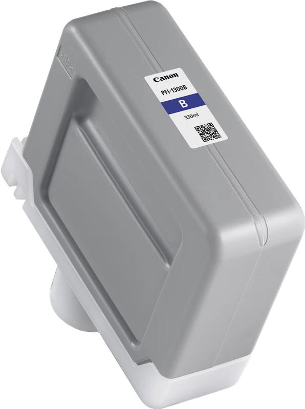 Original Canon PFI-1300b / 0820C001 Tinte Blau bis zu 700 Seiten 330ml