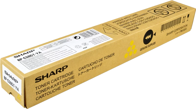Original Sharp BP-C50GTYA Toner Gelb bis zu 8000 Seiten