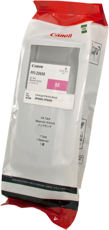 Original Canon PFI-206m / 5305B001 Tinte Magenta bis zu 130 Seiten 300ml