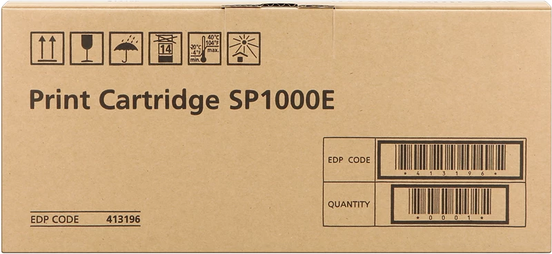 Original Ricoh SP1000E / 413196 Toner Schwarz bis zu 4000 Seiten