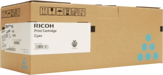 Original Ricoh SP C352EC / 407384 Toner Cyan bis zu 7000 Seiten