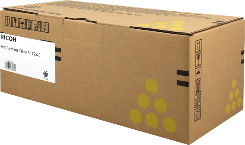 Original Ricoh SP C252EY / 407534 Toner Gelb bis zu 4000 Seiten