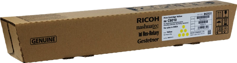 Original Ricoh IM C6010 / 842531 Toner Gelb bis zu 28000 Seiten