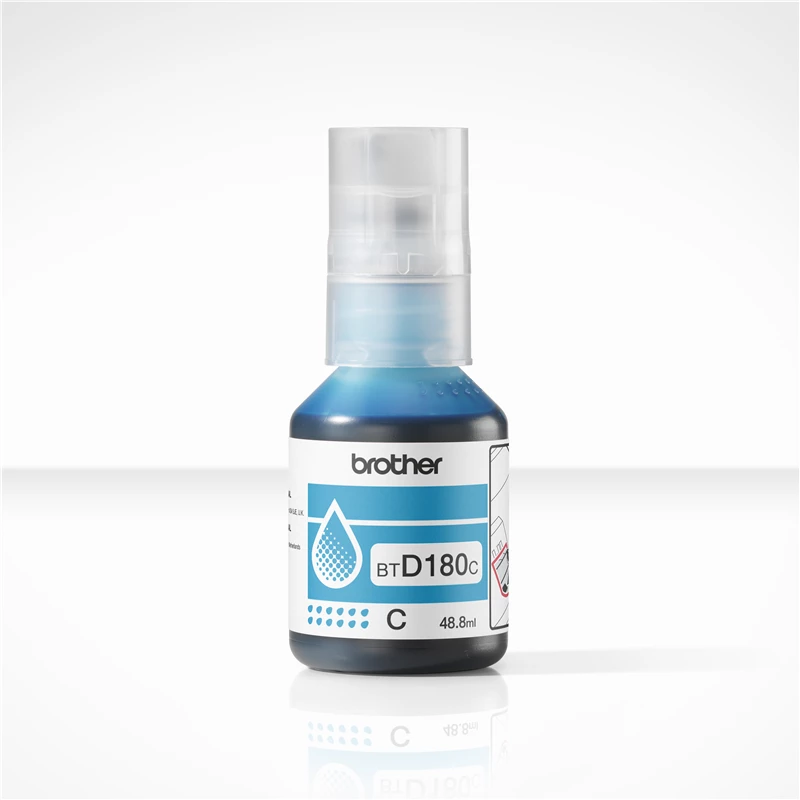 Original Brother BTD180C Tinte Cyan bis zu 5000 Seiten