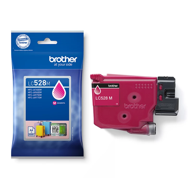 Original Brother LC528M Tinte Magenta bis zu 5000 Seiten