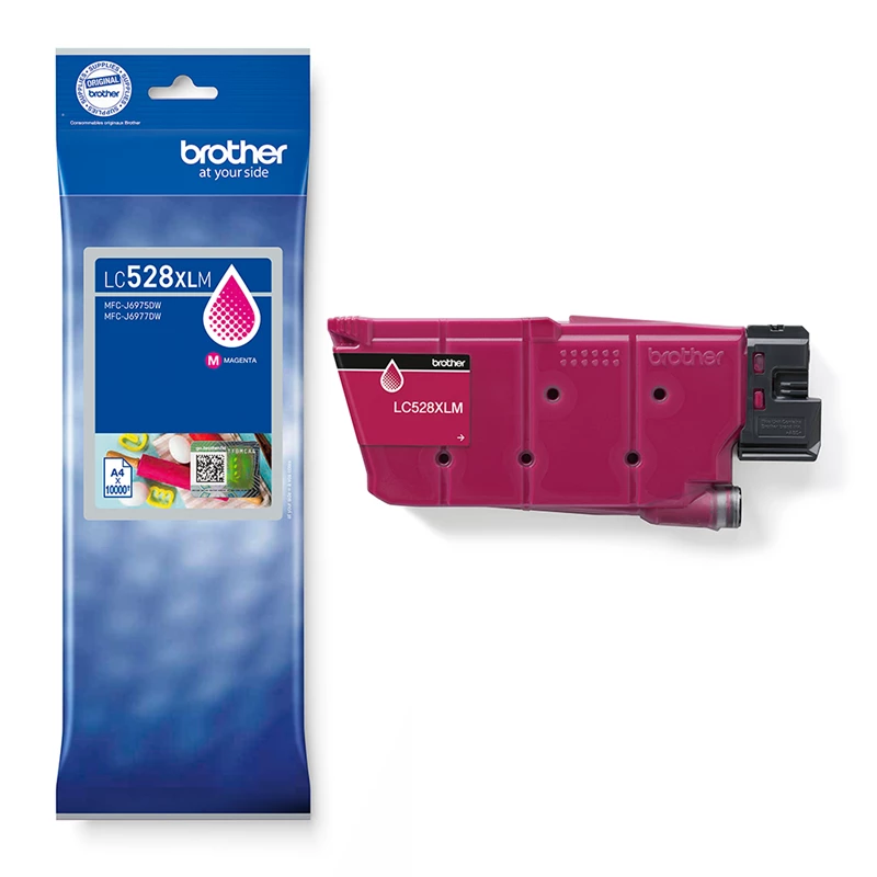Original Brother LC528XLM Tinte Magenta bis zu 10000 Seiten