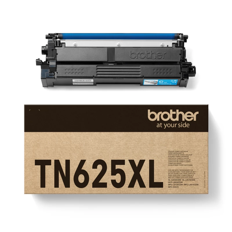 Original Brother TN-625XLC Toner Cyan bis zu 4500 Seiten