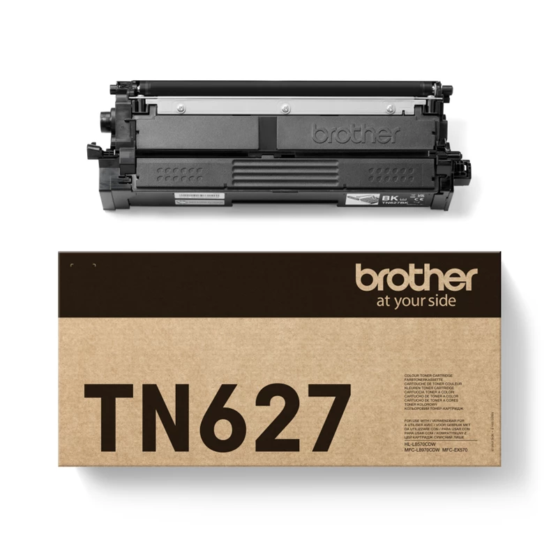 Original Brother TN-627BK Toner Schwarz bis zu 10000 Seiten