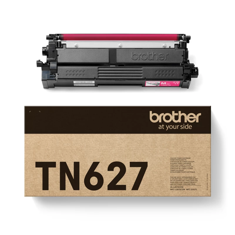 Original Brother TN-627M Toner Magenta bis zu 10000 Seiten