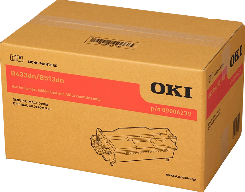 Original OKI 09006239 / B433/513 Bildtrommel (Drum-Unit) Schwarz bis zu 30000 Seiten