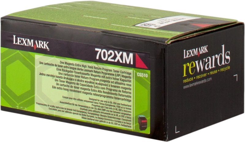 Original Lexmark 702XM / 70C2XM0 Toner Magenta bis zu 4000 Seiten