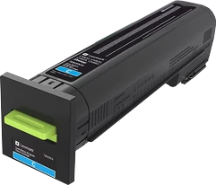 Original Lexmark 72K20C0 / CS/CX820 Toner Cyan bis zu 8000 Seiten