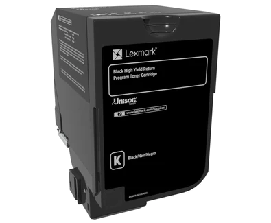 Original Lexmark 84C2HK0 / CX725 Toner Schwarz bis zu 25000 Seiten