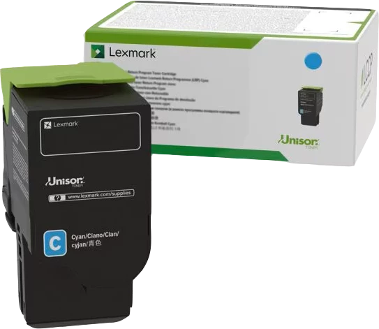 Original Lexmark 78C2XCE / CS/CX421/521/622 Toner Cyan bis zu 5000 Seiten