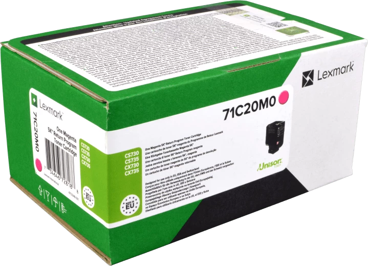 Original Lexmark 71C20M0 / CS/CX730 Toner Magenta bis zu 5000 Seiten