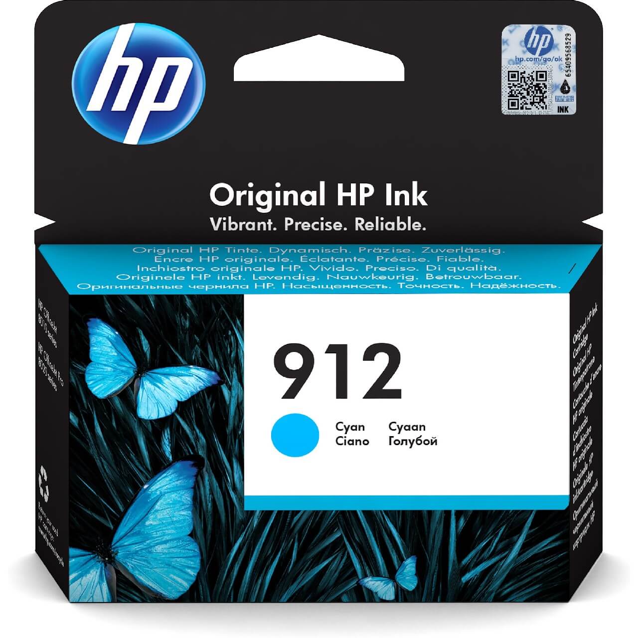 Original HP OfficeJet 8010 (3YL77AE / 912) Druckerpatrone Cyan
