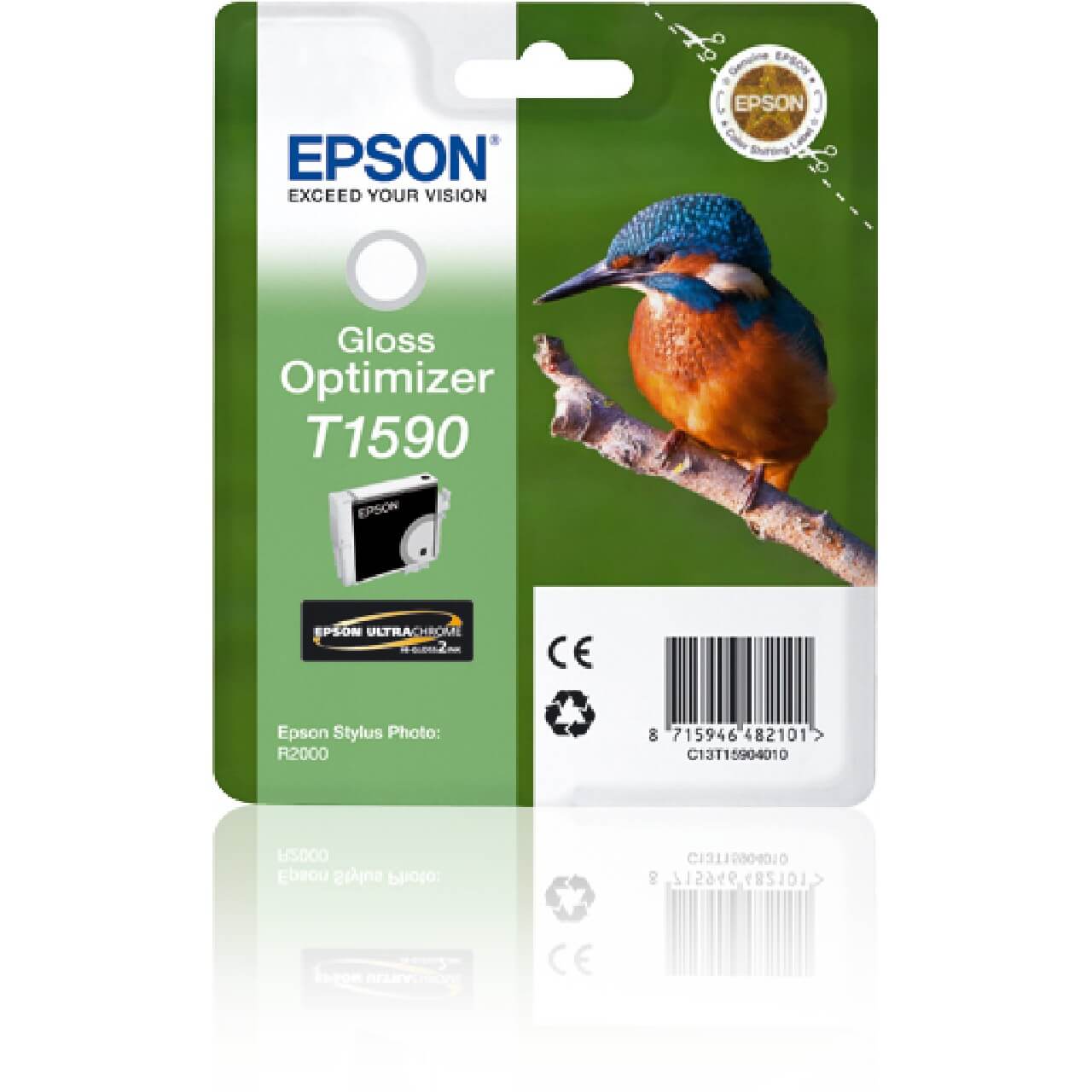 Original Epson Stylus Photo R 2000 (C13T15904010 / T1590) Druckerpatrone Gloss Optimizer