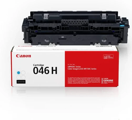 Canon Original 046H / 1253C002 Tonerkartusche Cyan bis zu 5000 Seiten