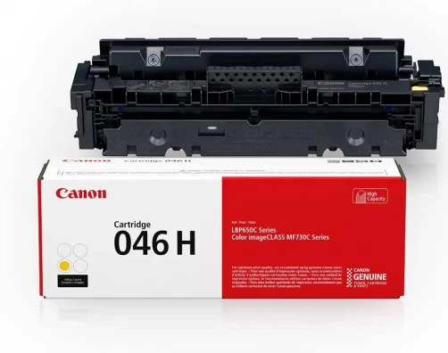 Canon Original 046H / 1251C002 Tonerkartusche Gelb bis zu 5000 Seiten