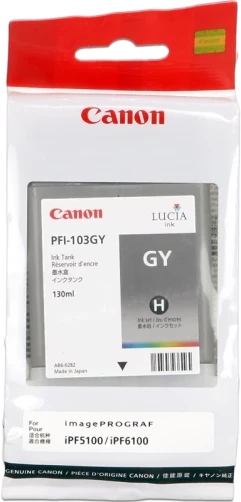 Canon Original PFI-103GY / 2213B001 Tintenpatrone Grau 130ml