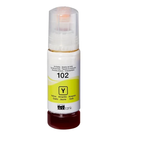 kompatibel für Epson 102 Yellow Tintenflasche