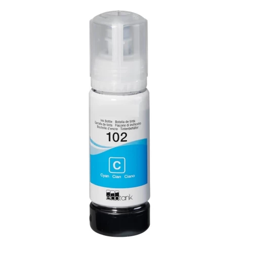 kompatibel für Epson 102 Cyan Tintenflasche