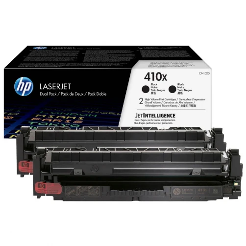 HP Original 410X / CF410XD Tonerkartusche Schwarz 2er-Pack