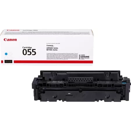 Canon Original 055 / 3015C002 Tonerkartusche Cyan bis zu 2100 Seiten