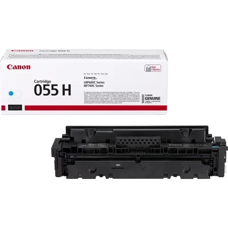 Canon Original 055H / 3019C002 Tonerkartusche Cyan bis zu 5900 Seiten