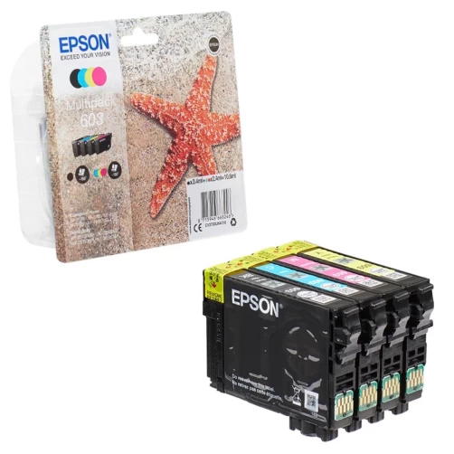Epson Original 603 Tintenpatrone Multicolor 4er-Pack