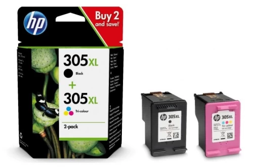 Original HP 305XL / 6ZA94AE Tinte Multicolor Multipack