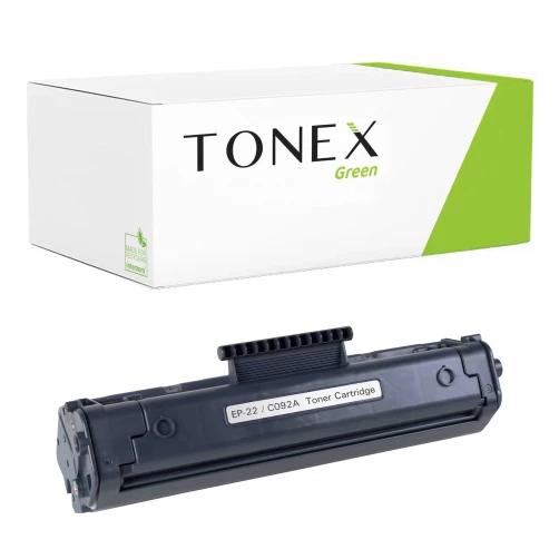 TONEX green für Canon 7008 / C4092A, 1550A003 Toner Schwarz bis zu 2500 Seiten