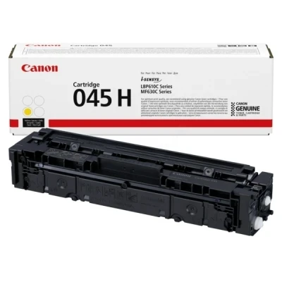 Canon Original 045H / 1243C002 Tonerkartusche Gelb bis zu 2200 Seiten