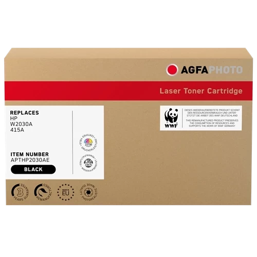 Agfa Photo Toner für HP 415A ( W2030A ) Black Original Recycling mit Chip