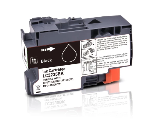 TONEX alternativ für Brother LC-3235XLBK Tinte Schwarz bis zu 6000 Seiten