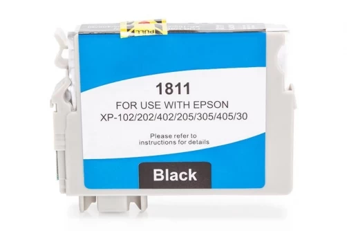 Alternativ zu Epson T1811 18 XL Schwarz Tintenpatrone