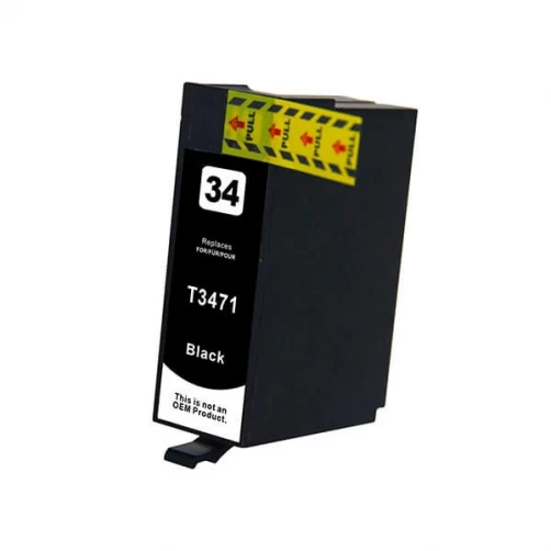 Alternativ zu Epson T3471 34XL Schwarz Tintenpatrone