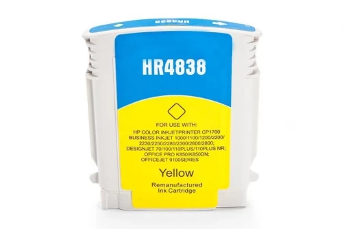 Kompatibel für HP 11 / C4838A Yellow Tintenpatrone