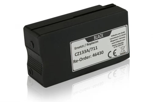 Tintenpatrone für HP 711 Schwarz kompatibel