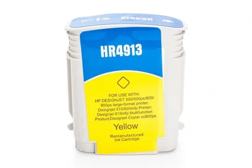 Tintenpatrone für HP 82 ( C4913A ) Yellow kompatibel ca. 1400 Seiten