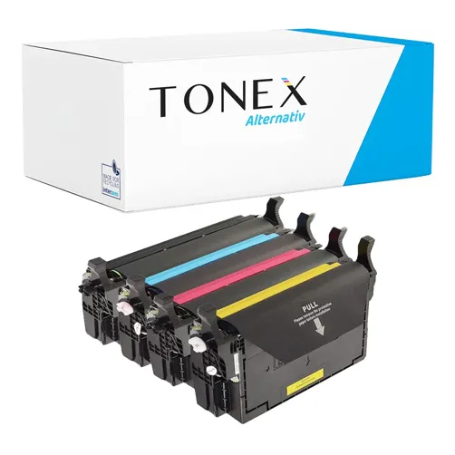 TONEX alternativ für Samsung CLP620 / CLT-K5082L Toner Schwarz Cyan Magenta Gelb Spar-Set
