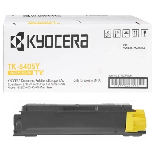 Original Kyocera TK-5405Y / 1T02Z6ANL0 Toner Gelb bis zu 10000 Seiten