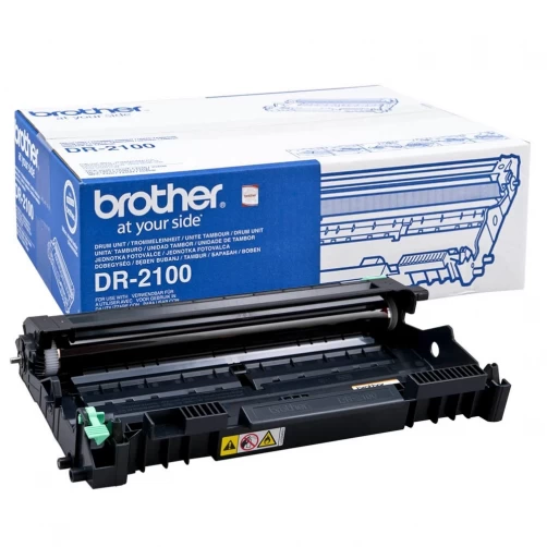 Brother Original DR-2100 Bildtrommel (Drum-Unit) Schwarz bis zu 12000 Seiten