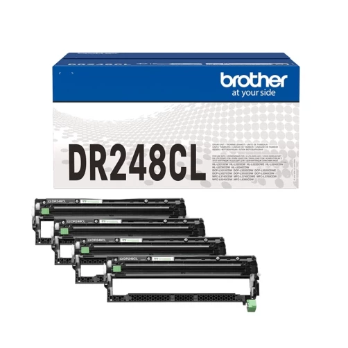 Original Brother DR-248CMYK Bildtrommel (Drum-Unit) Schwarz Cyan Magenta Gelb bis zu 30000 Seiten